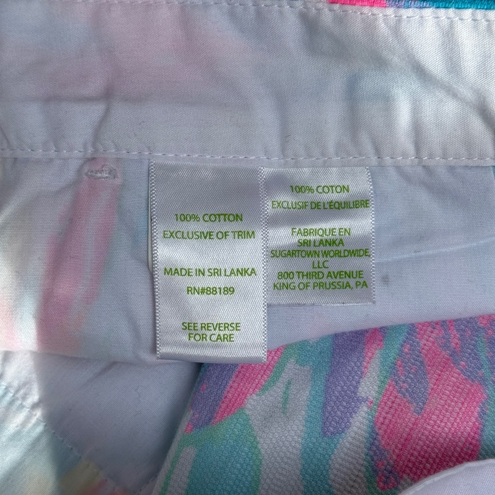 Lilly Pulitzer Multicolor Scalloped Shorts - Picture 6 of 9